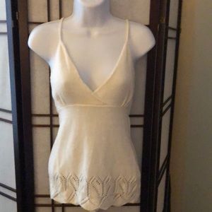 Guess Jeans crotchet White top